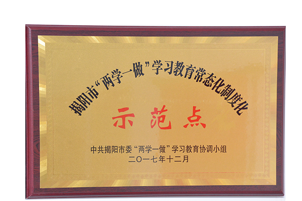 两学一做示范点